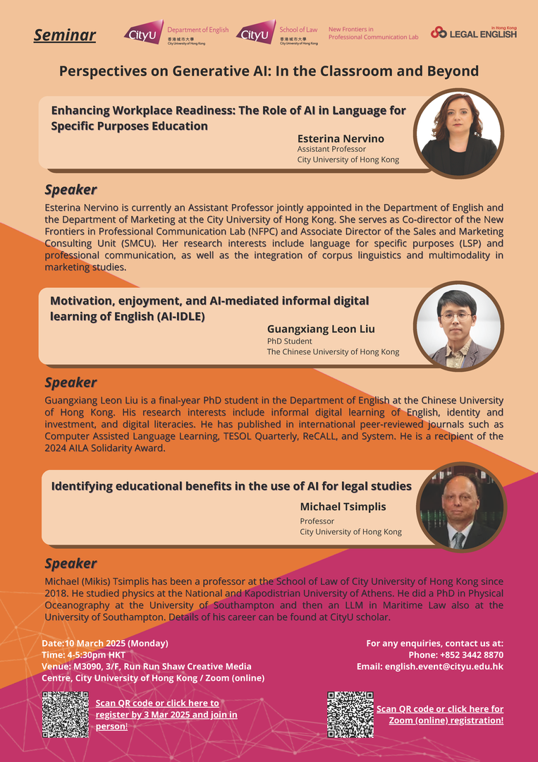 EN  SLW Joint Seminar poster 10 Mar 2025