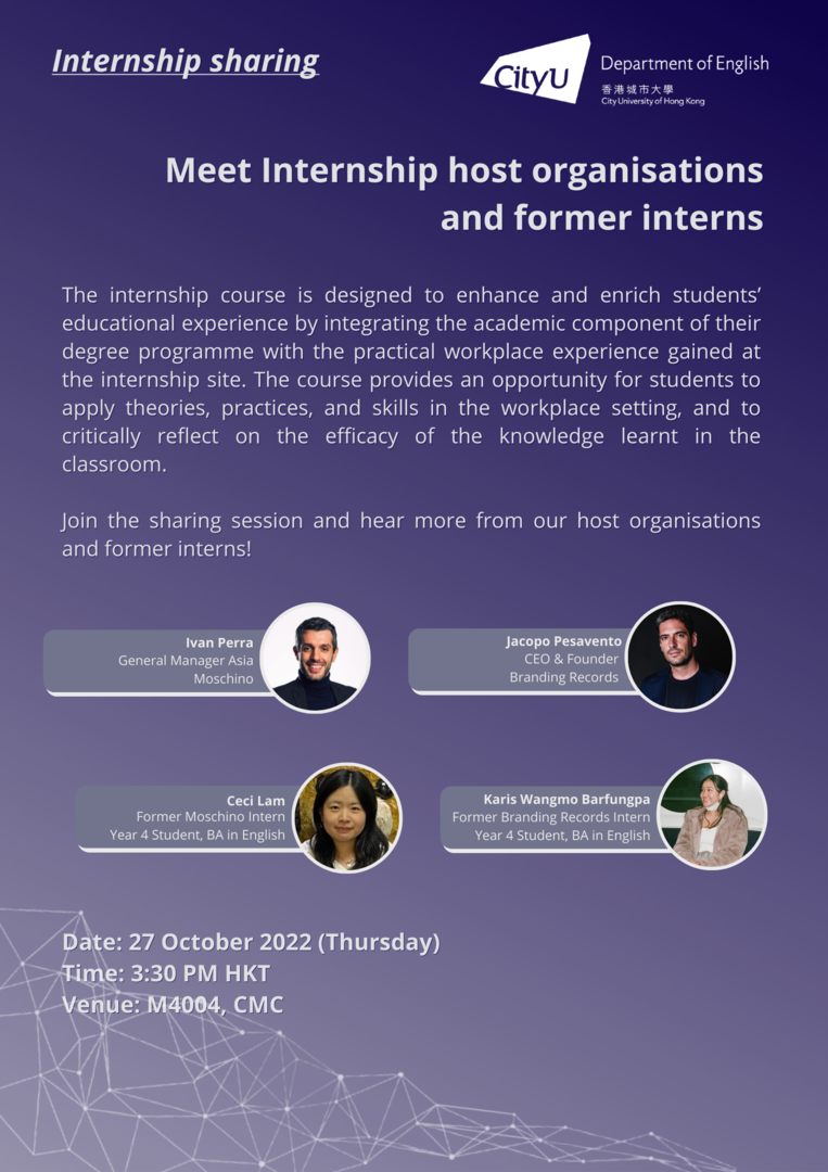 Meet Internship host organisations and former interns