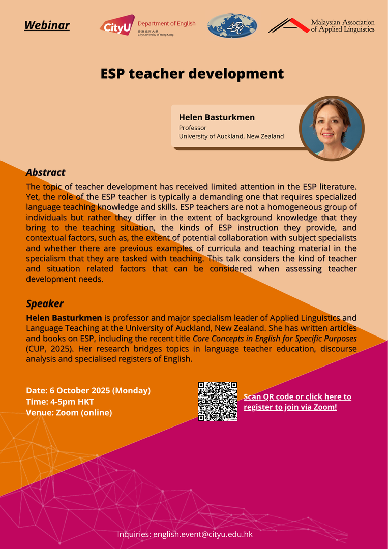 Webinar by Helen Basturkmen poster 6 Oct 2025_0