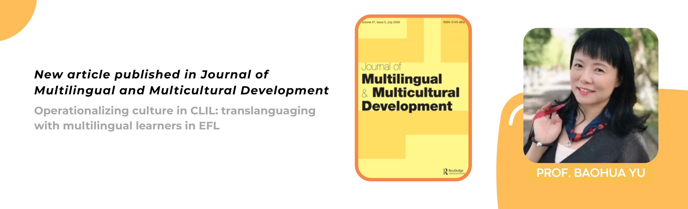 20260819 Lucy New article published in Journal of Multilingual and Multicultural Development Slide
