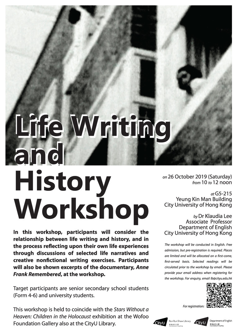 Life Writing and History Workshop